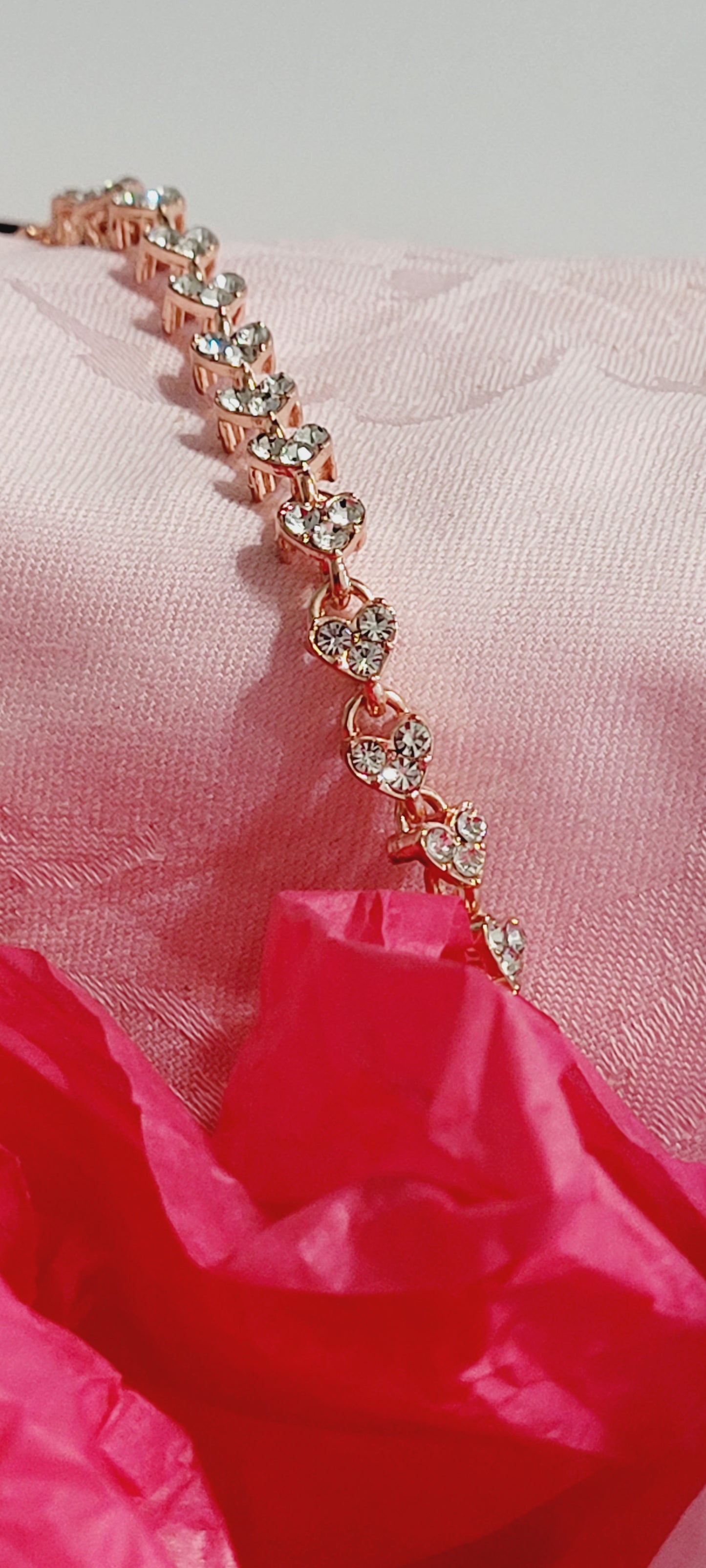 Rose Gold Tennis Bracelet
Elegant