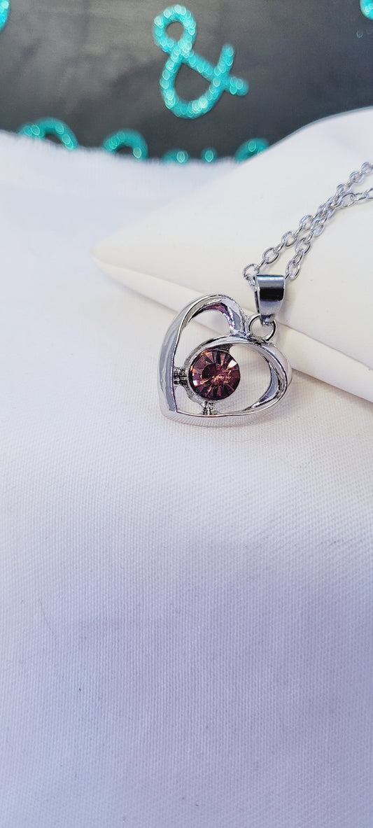 Heart Shape Pendant Necklace